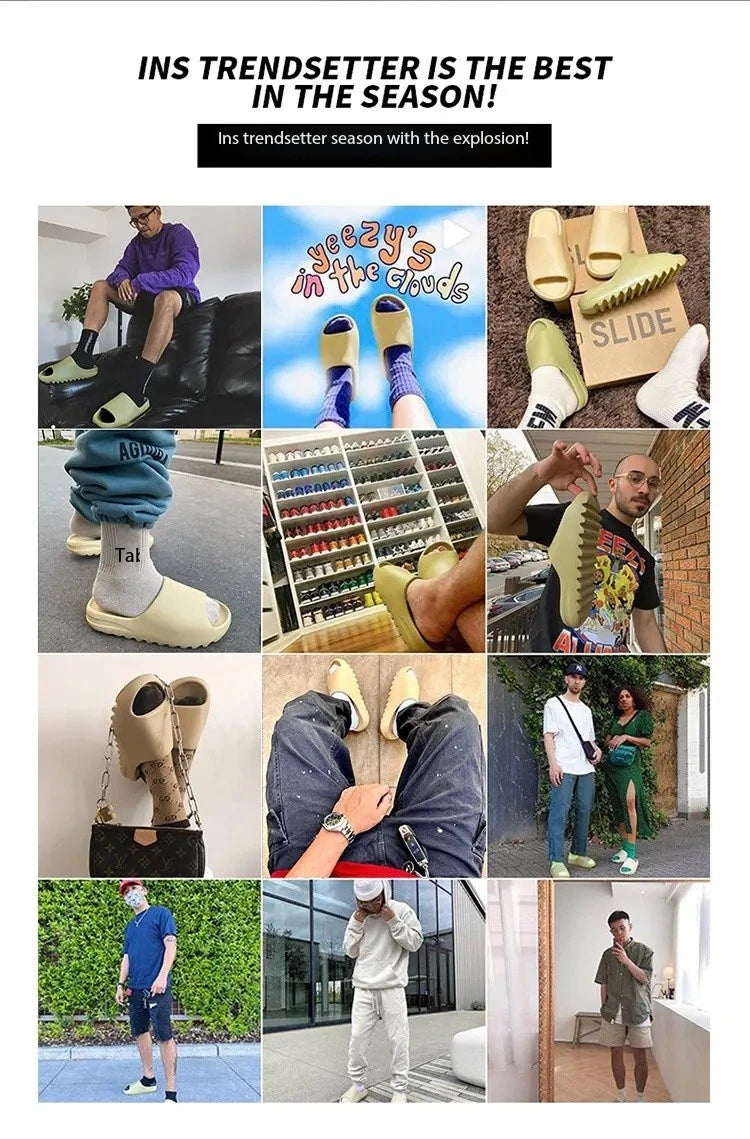 Unisex House Shoes Non-Slip thick Soft Platform Slide Sandals for Women Men Indoor Outdoor Shower Bathroom Slipper for Adult